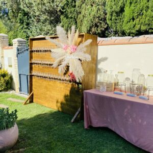 Mur à verre en location – Élégance et praticité pour vos réceptions