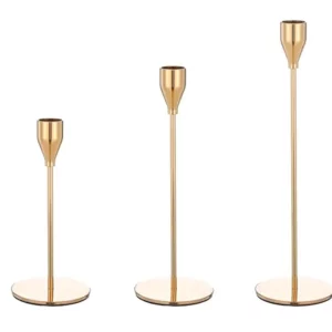 Bougeoir dorés