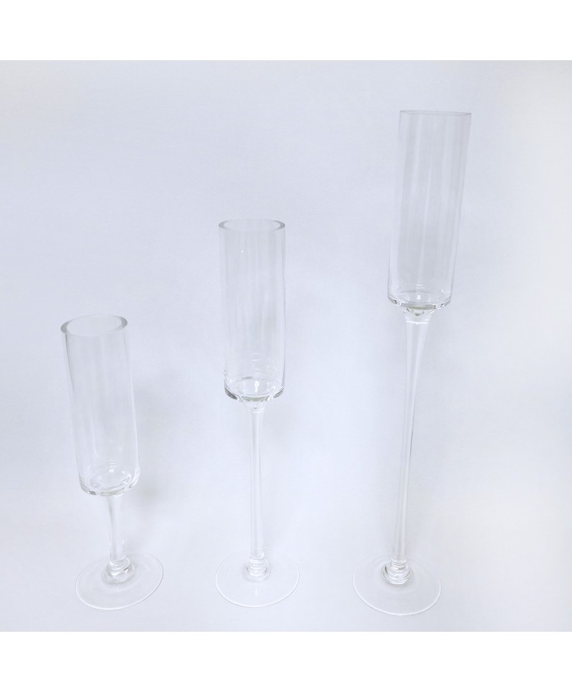 Photophore sur pied tube