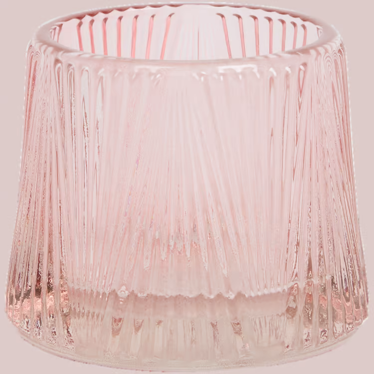 Photophore verre strié – Image 2